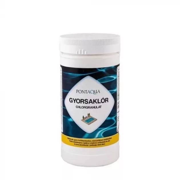 Gyorsaklór gyorsan oldódó klóros fertőtlenítőszer 1 kg(CLG 010)